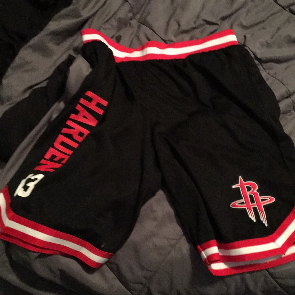 Houston Rockets basketball shorts size large men’s